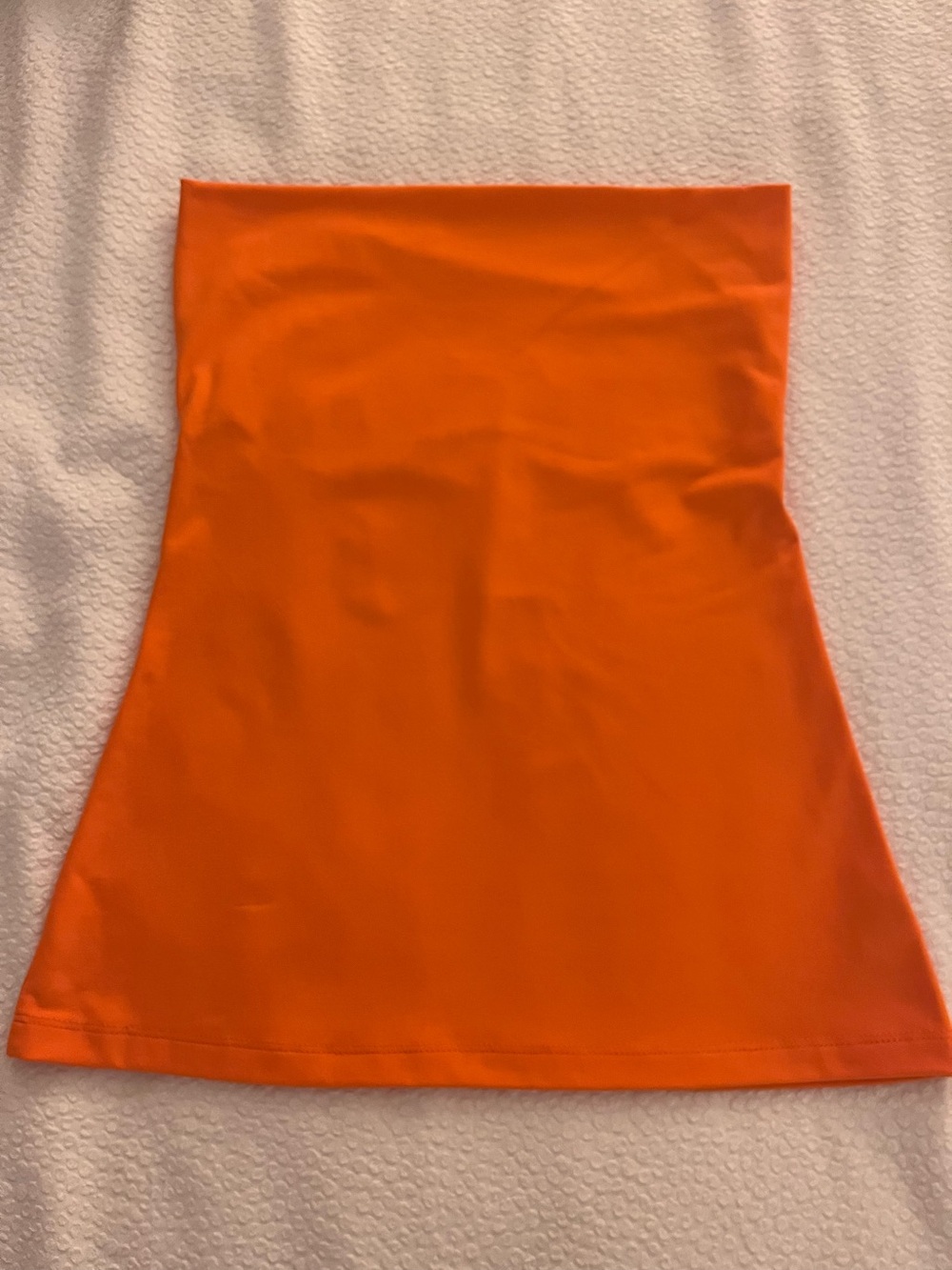 Susana Monaco Bright Orange Tube Top